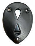 Perfect Fit Universal Teardrop Badge Clip w/ Snap & Chain