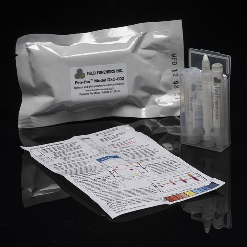 Sirchie Fen-Her Fentanyl/Heroin Test Kit - 5 Tests