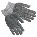 Cotton/Polyester 2 Dots Gray