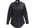 Flying Cross Duro Poplin Women's Long Sleeve Shirt w/ Sewn-In Creases