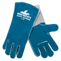 MCR Safety War Horse Foam Lined Blue Welder