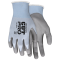 MCR Safety Cut Pro,18ga,Blue HPPE, Gray PU