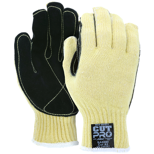 MCR Safety Aramid with Leather Palm Economy