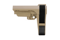 SB Tactical SBA3 FDE, 5-POSITION ADJUSTABLE