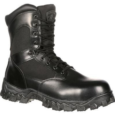 Rocky International Rocky Alpha Force Zipper Waterproof Public Service Boot