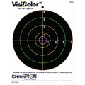 Champion Targets Champion Targets 45824 Adhesive Visicolor Targets, 8 Bullseye, 10 Pack