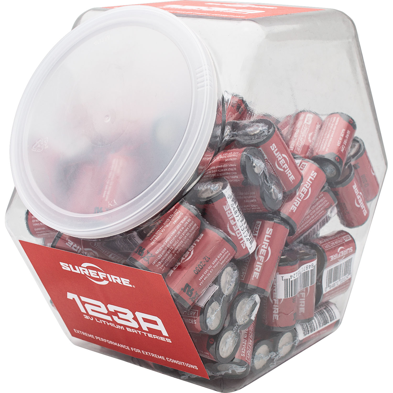 SureFire Surefire Shrink-Wrapped 123A Lithium Batteries - 65 Pairs