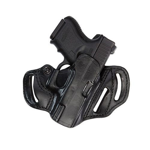 Aker Leather Classic 3 Slot Open Top Pancake Holster