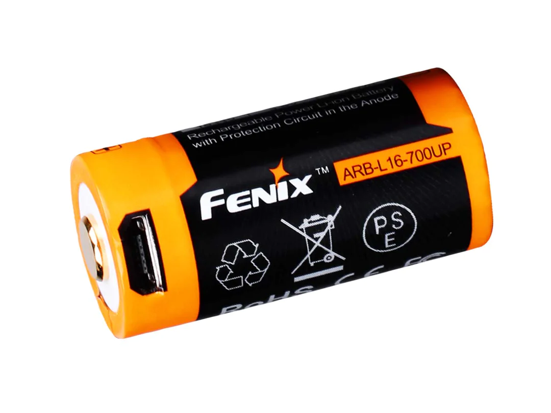 Fenix FNX-ARB-L16-700UP Built-in-USB Rechargeable Battery