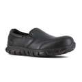 Reebok Sublite Cushion Work Women's Slip-On Shoe w/ Composite Toe - Black