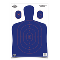 Birchwood Casey Dirty Bird 16.5 x 24 BC-27 Blue/Orange Silhouette Target, 3 Targets