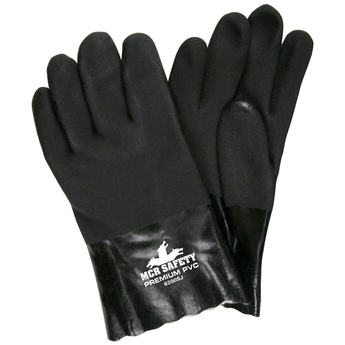 MCR Safety Black Sandy PVC 10 Jersey