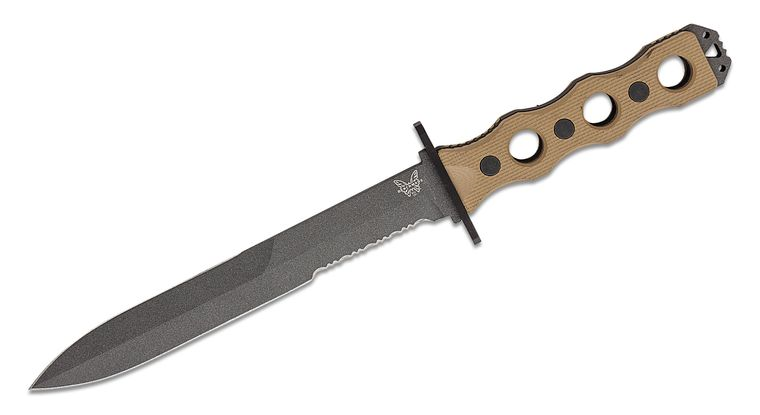 Benchmade SOCP FIXED BLADE, SHEATH - Tan