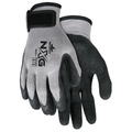 MCR Safety Flex Plus Gray W/Black Latex 10 Gauge