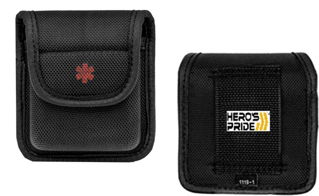 Hero's Pride Ballistic NARCAN Nasal Spray Case w/ Hidden Snap - Plain