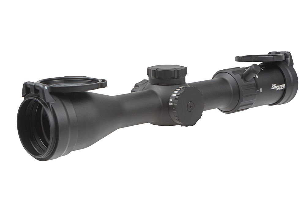 SIG SAUER WHISKEY4 SCOPE, 3-12X44MM, 30MM, SFP, HE