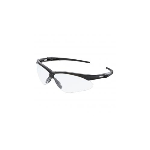 MCR Safety MP1 Memphis, Black Frame, Clear Max36 Du [padded]
