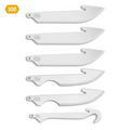 Outdoor Edge 3.0 COMBO BLADE PACK (6 Pieces)