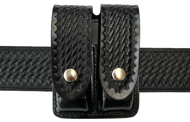 Perfect Fit Closed Top Double Mag Pouch Basketweave - Medium