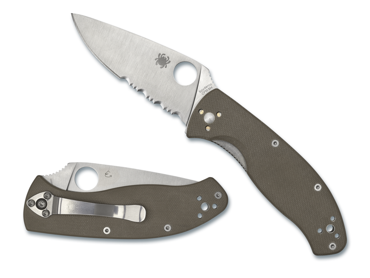 Spyderco Tenacious Brown G-10 CPM M4