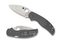 Spyderco Sage Gray Lightweight Maxamet Plainedge