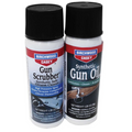 Birchwood Casey Gun Scrubber & Synthetic Gun Oil Aerosol Combo Pack, 1.25 fl. oz. Each