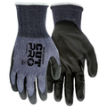 MCR Safety 18g,CutPro,Blue HyperMax,Gray PU