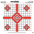 Champion Targets Champion Targets 46110 Re-Stick Targets, 100 Yard Rdfld Sight-In, 16 x 16, 25 Sheets