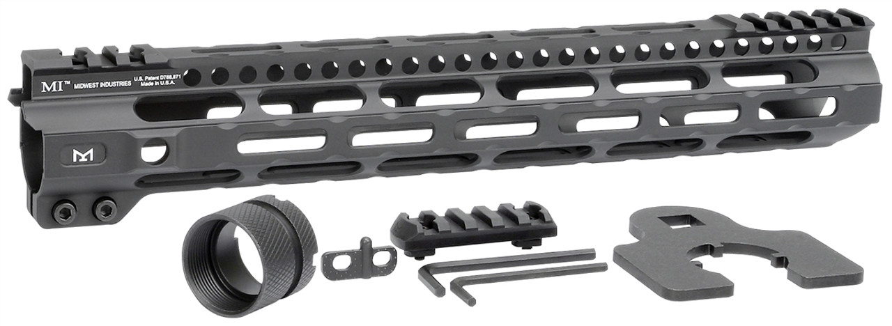 Midwest Industries Combat Rail Lightweight Series Handguard, M-LOK