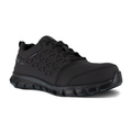 Reebok Sublite Cushion Work Athletic Work Shoe w/ Composite Toe - Black