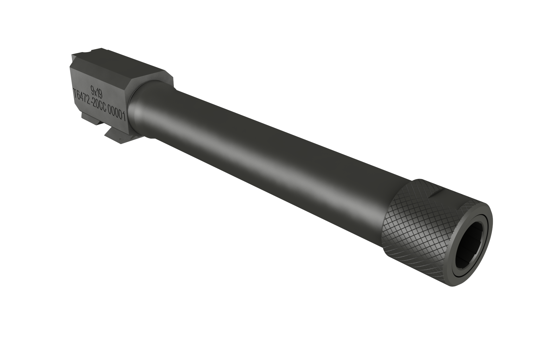 Canik Full Size Threaded Barrel for TP9 SF, TP9 SFT, TP9 SF MOD2, TP9 SA MOD2, METE SFT, METE SFT Pro