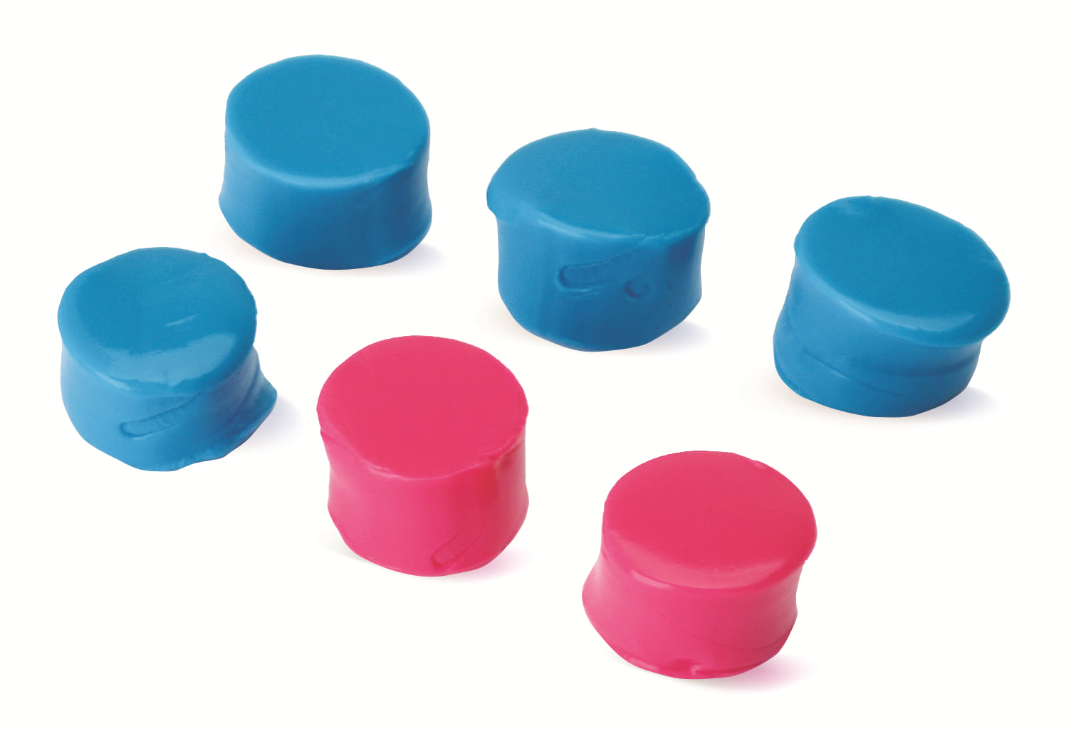 Walkers Silicon Plugs - Pink/Teal
