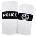 Damascus Custom Riot Shield Lettering (Laser UV Application)