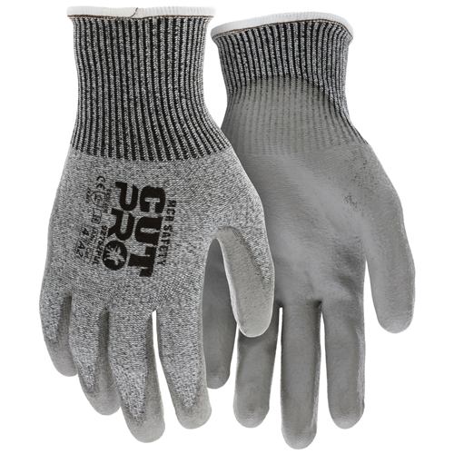 MCR Safety 13ga HPPT/Fiberglass Shell, PU dip