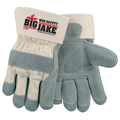 MCR Safety Big Jake Double Leather Palm&Fingers