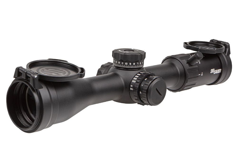 SIG SAUER WHISKEY4 SCOPE, 3-12X44MM, 30MM, SFP, BD