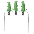 Champion Targets Champion Targets 44806 Duraseal Spinner Target, Triple 5.5 Radiation Green Varmint
