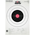 Champion Targets Champion Targets 45753 Score Keeper Fluorescent Orange & Black Bullseye Target, 25 Yard Pistol Slow Fire, 100 Pack