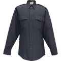Flying Cross Justice Long Sleeve Shirt w/ Zipper - LAPD Navy