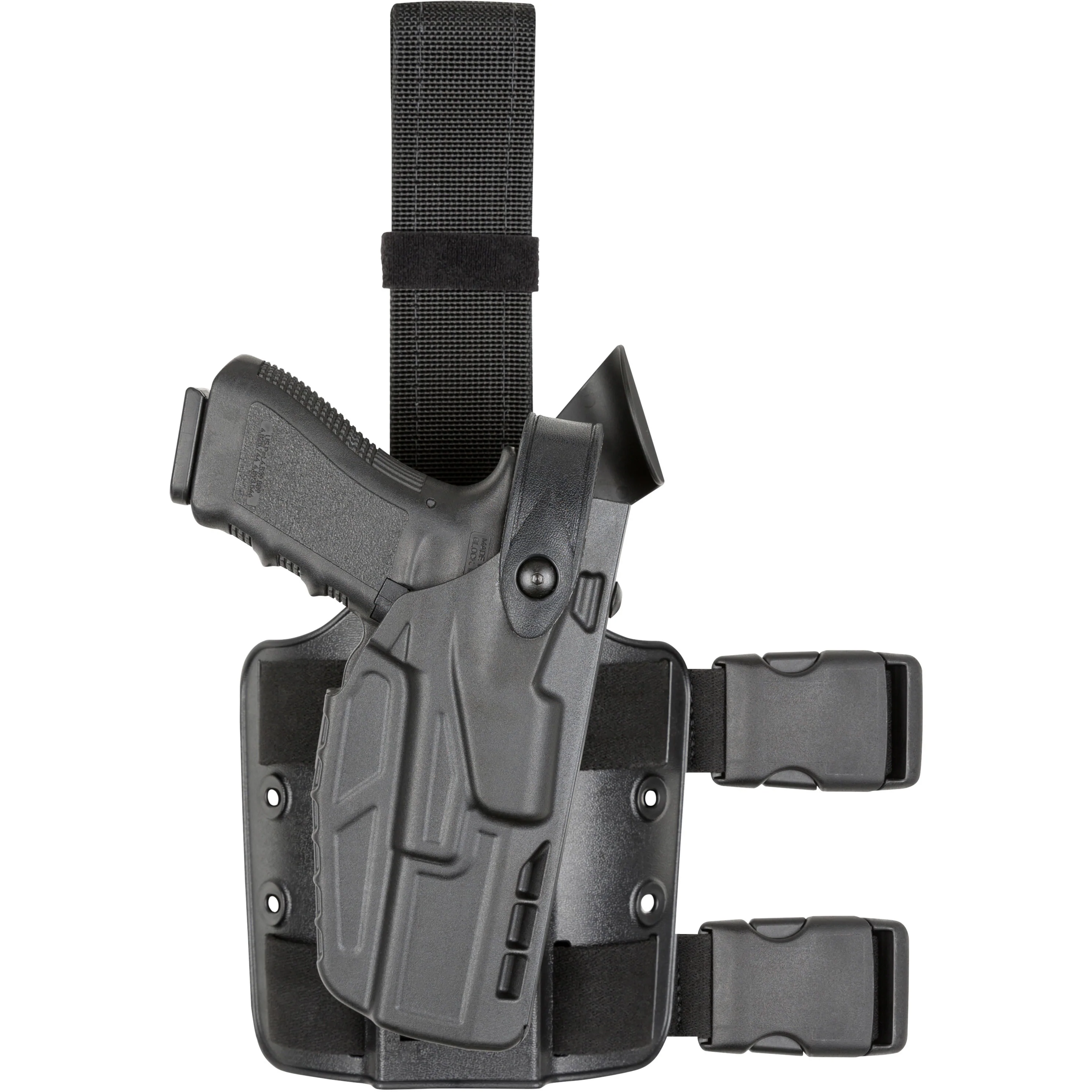 Safariland Model 7304 7TS ALS/SLS Tactical Holster for Glock 17 w/ Light