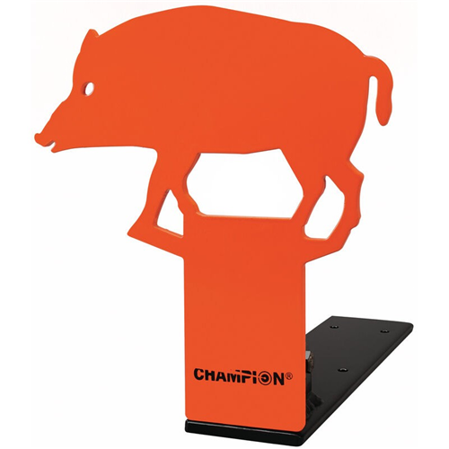 Champion Targets Champion Targets 44887 Metal Pop-Up .22 Auto Reset Target, Hog