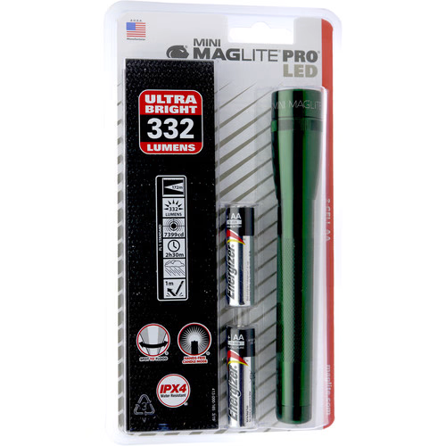 Maglite SP2P Mini Maglite Pro 2 AA-Cell LED Flashlight w/ Holster