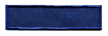Hero's Pride Name Blank w/ Merrowed Bordered (Chicago PD) 3.33''x1'' - Dark Navy/Dark Navy