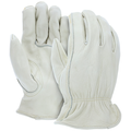 MCR Safety Cow Grain Drvr Glv Keystn Thb FR stitch