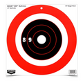 Birchwood Casey Rigid 12 Inch Bull's-Eye DH, 10 targets