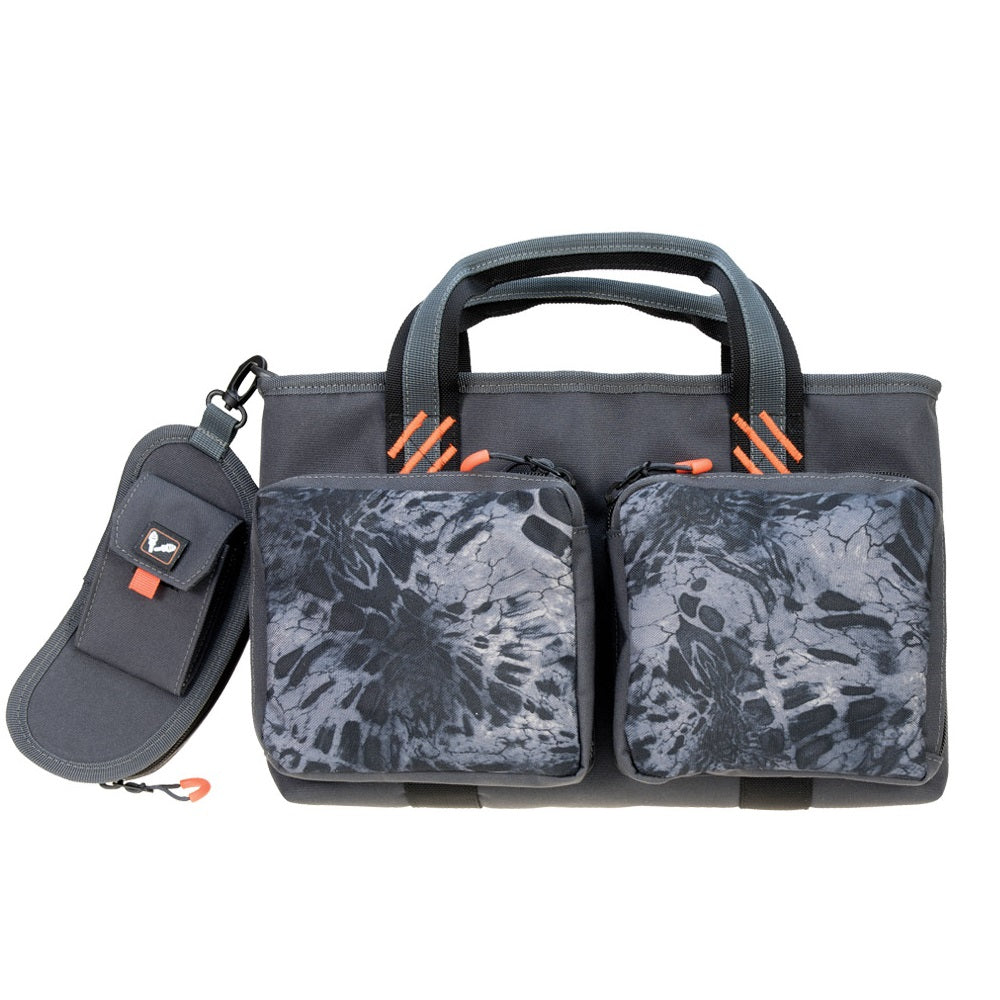 GPS Double Pistol Range Bag w/ Mag Storage & Glasses Case
