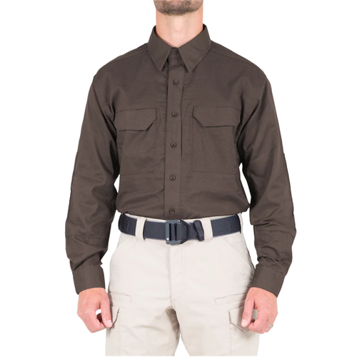 First Tactical M V2 Tactical LS Shirt - Kodiak Brown