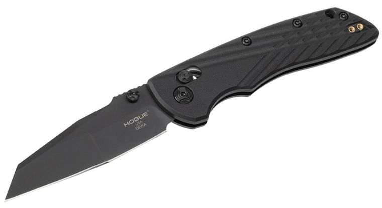 Hogue Deka 3.25 Fld WCB Blk Ply Blk