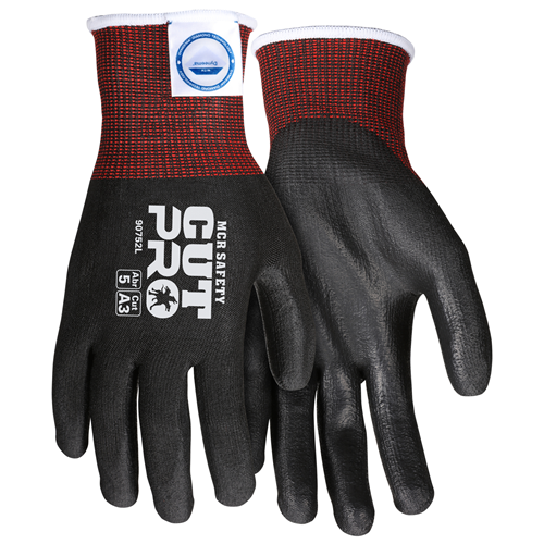 MCR Safety CutPro,15ga,Black Diamond,PU