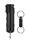 Sabre Pepper Gel w/ Quick Release Whistle Keychain